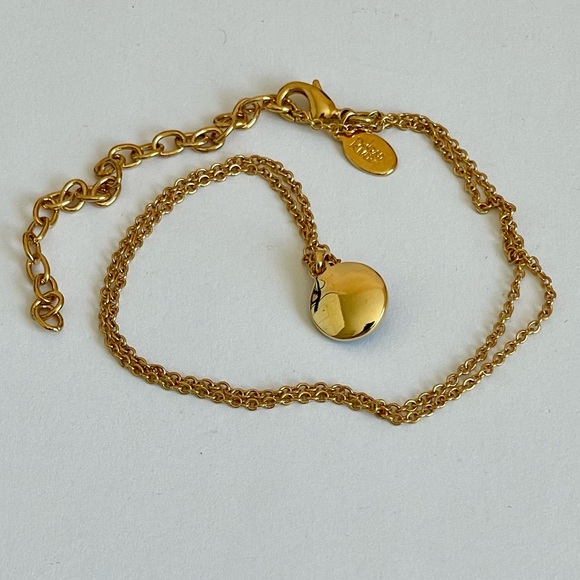 Vintage Joan Rivers Gold Plated Evil Eye Necklace With Swarovski Crystal Stones - Picture 5 of 5